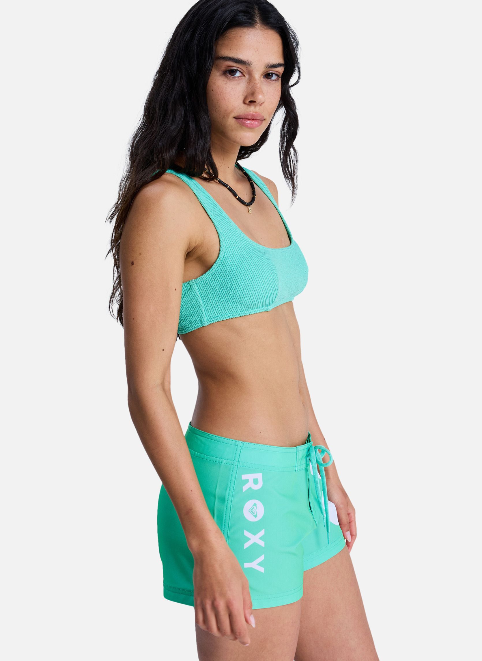 Bas de maillot shorty To Dye For 3 femme vert Roxy Bas de maillot shorty To Dye For 3 femme vert Vert