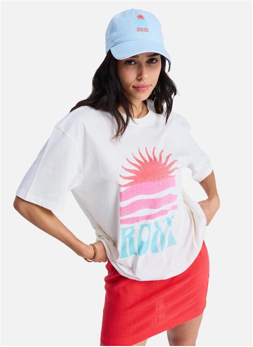 Roxy Tee-shirts Hangloose Poster femme blanc