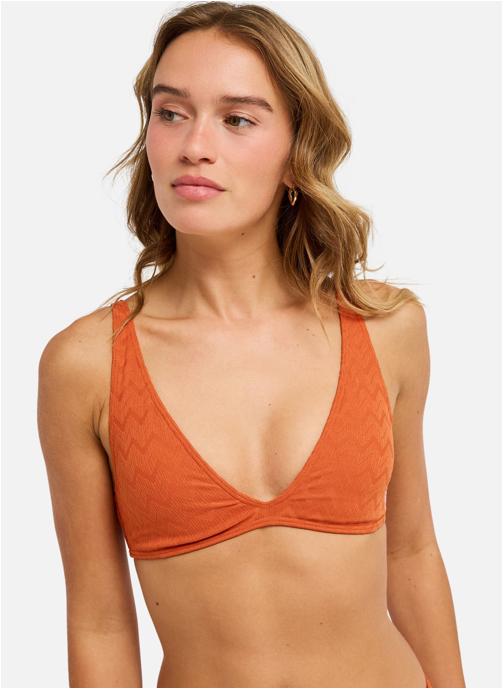 Roxy Hauts de maillot triangle Current Coolness Elongated Tri femme orange