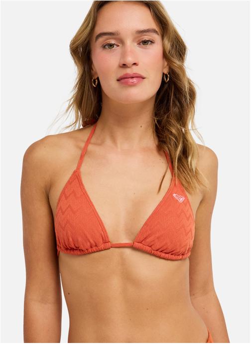 Roxy Hauts de maillot triangle Current Coolness Tiki Tri femme orange