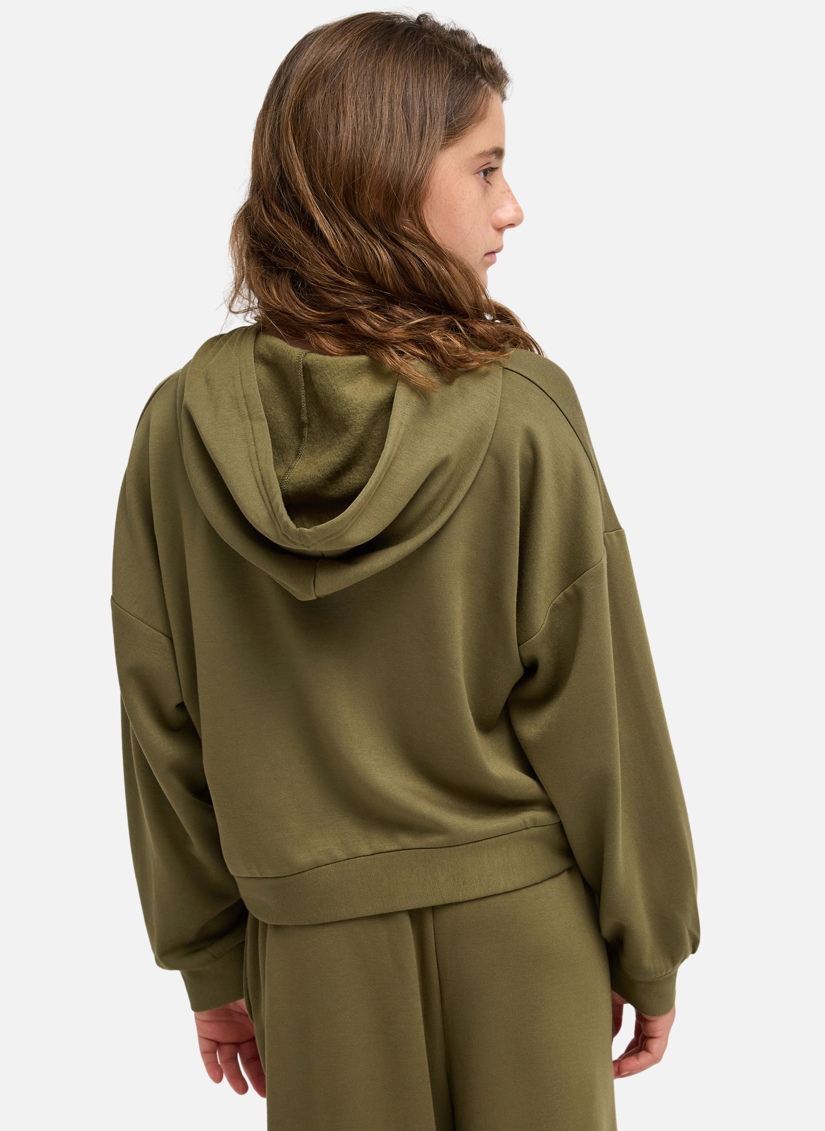 Sweats à capuche Surfing By Daylight fille vert Roxy Sweats à capuche Surfing By Daylight fille vert Vert
