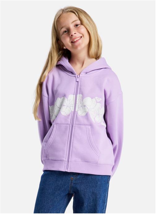 Roxy Sweats à capuche Midnight Hike Brushed fille violet