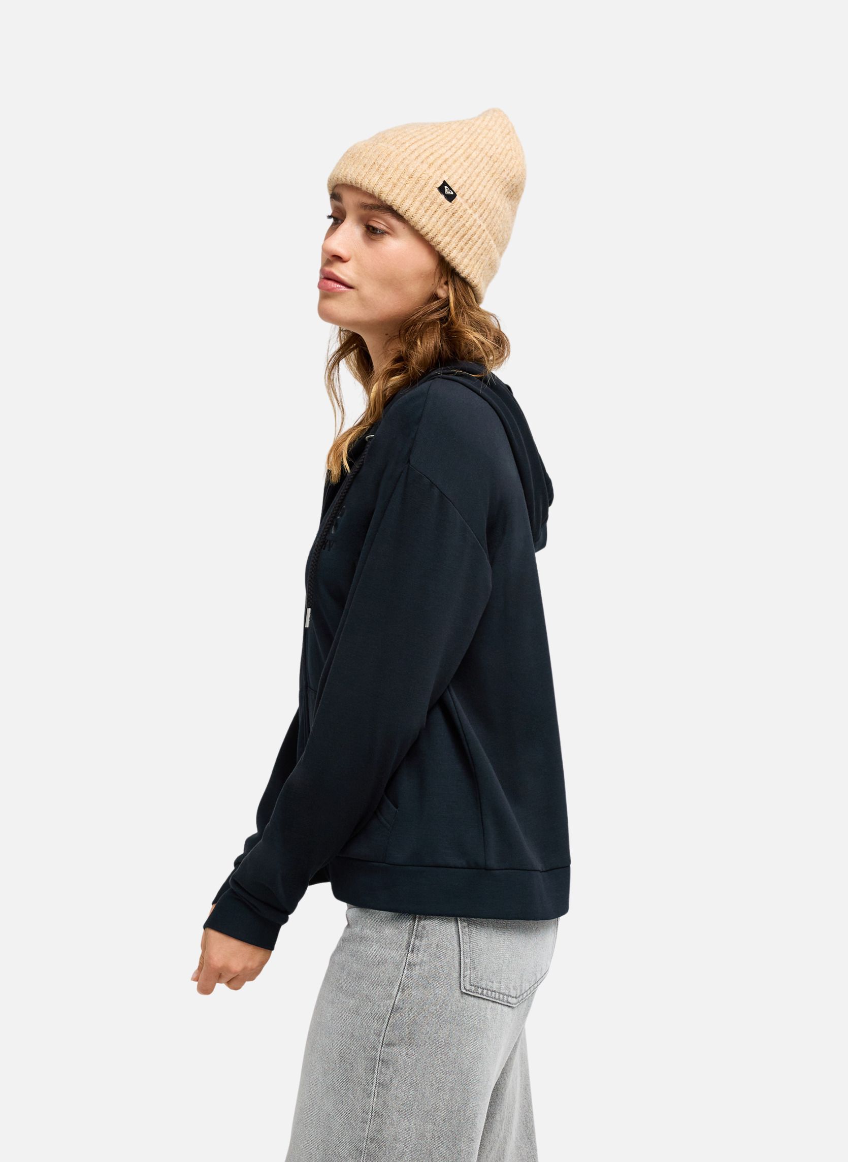 Sweats à capuche Surfing By Daylight femme noir Roxy Sweats à capuche Surfing By Daylight femme noir Noir