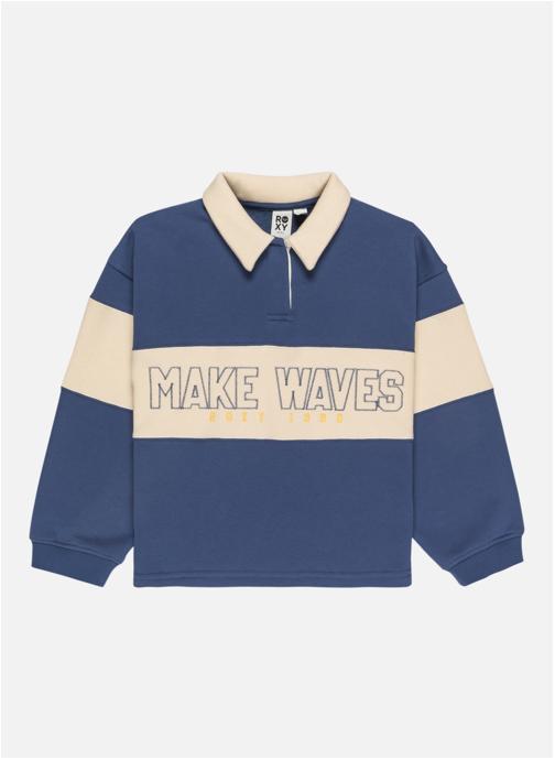 Roxy Sweats à capuche Iconic Waves fille bleu