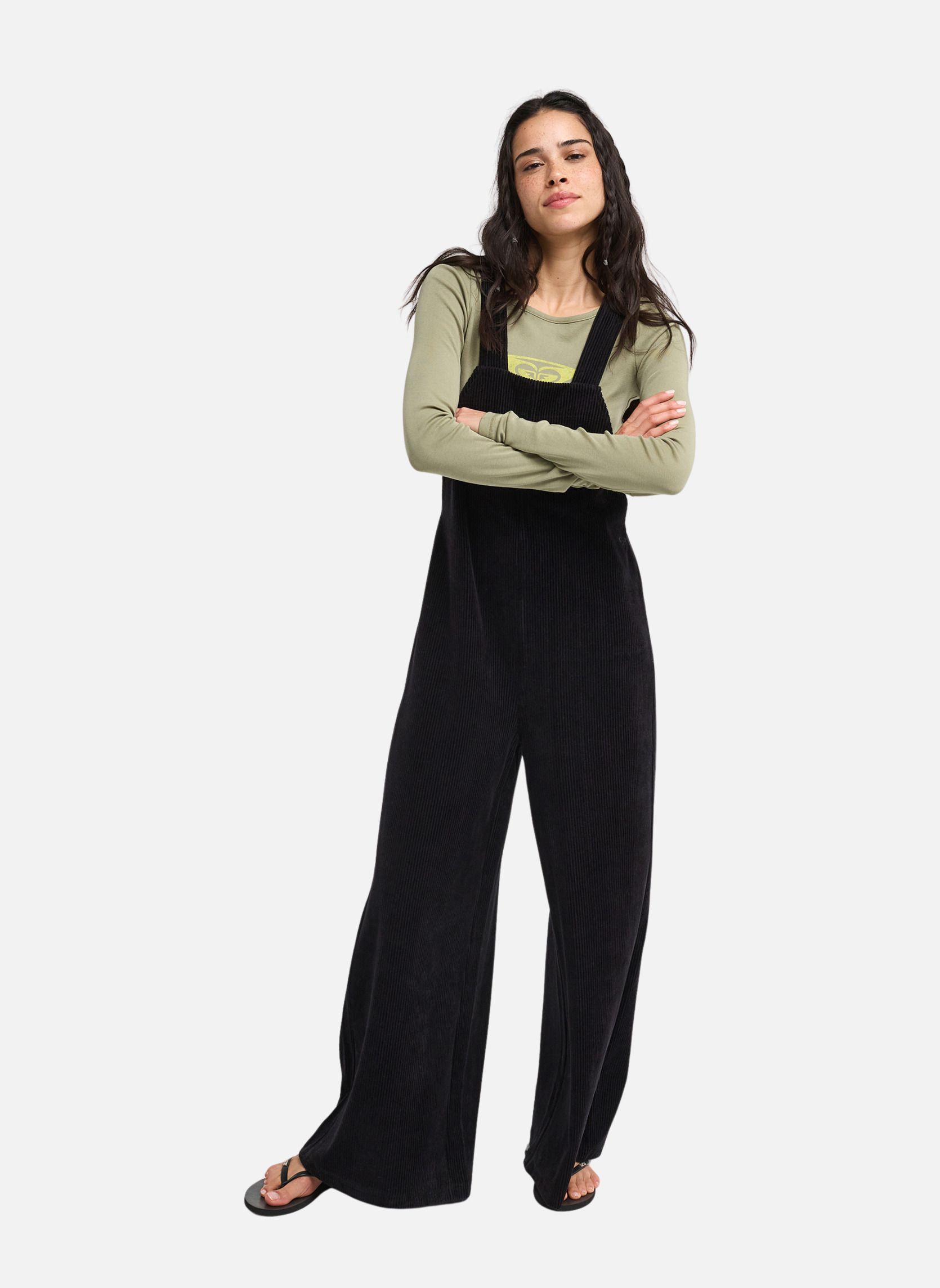 Salopettes Best Daze femme noir Roxy Salopettes Best Daze femme noir Noir