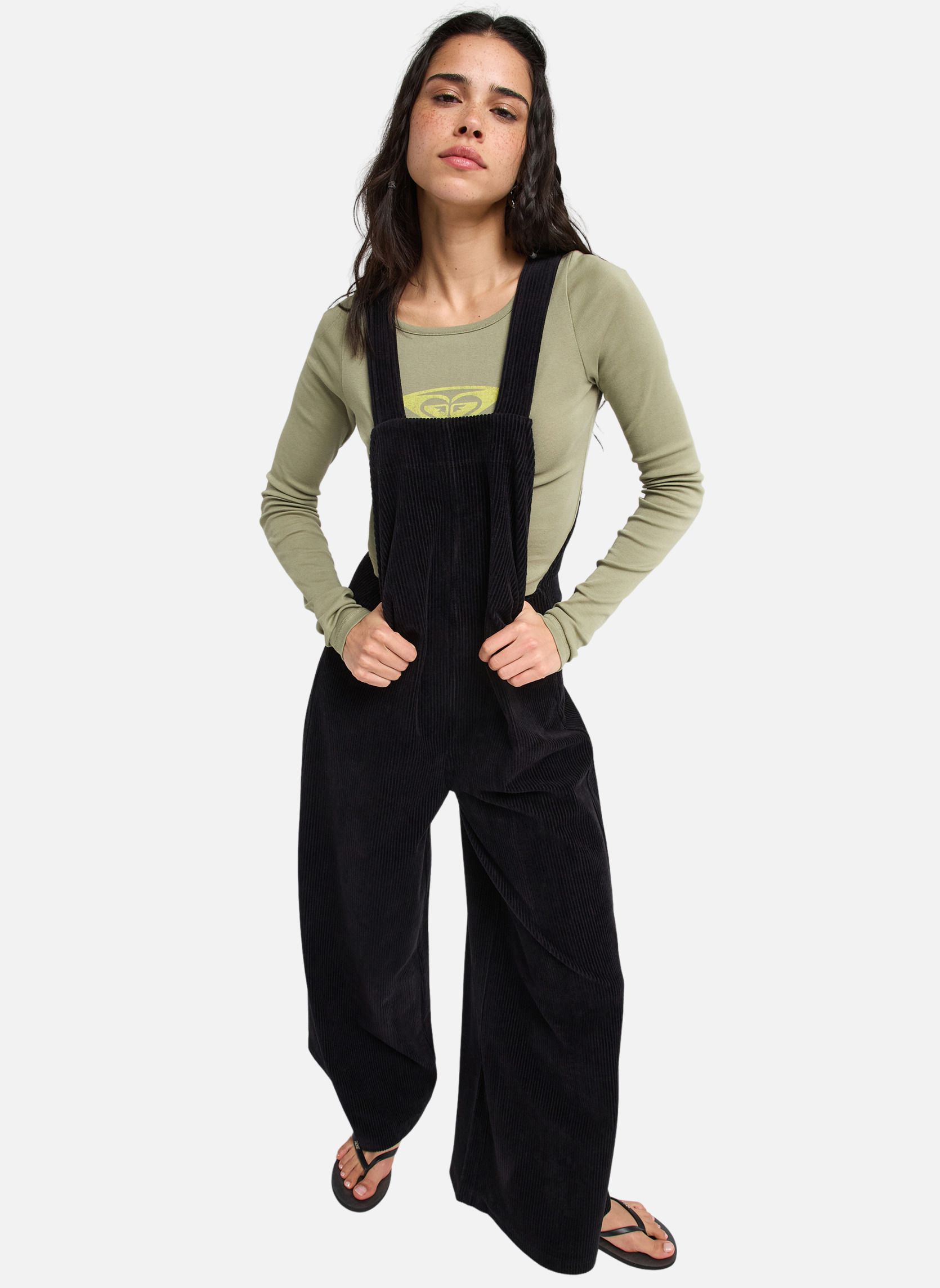 Salopettes Best Daze femme noir Roxy Salopettes Best Daze femme noir Noir
