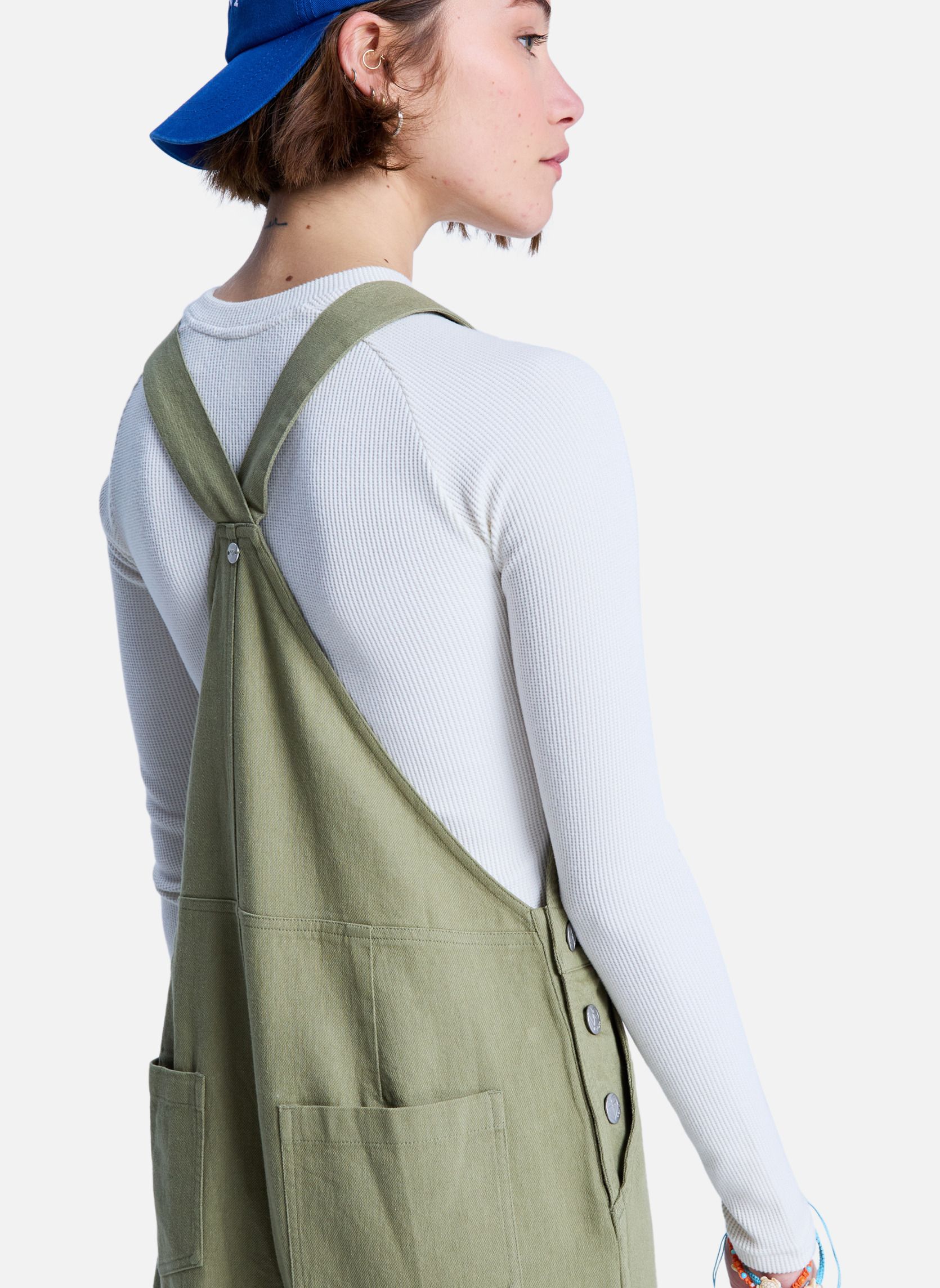 Salopettes Trail Blazer Twill femme vert Roxy Salopettes Trail Blazer Twill femme vert Vert