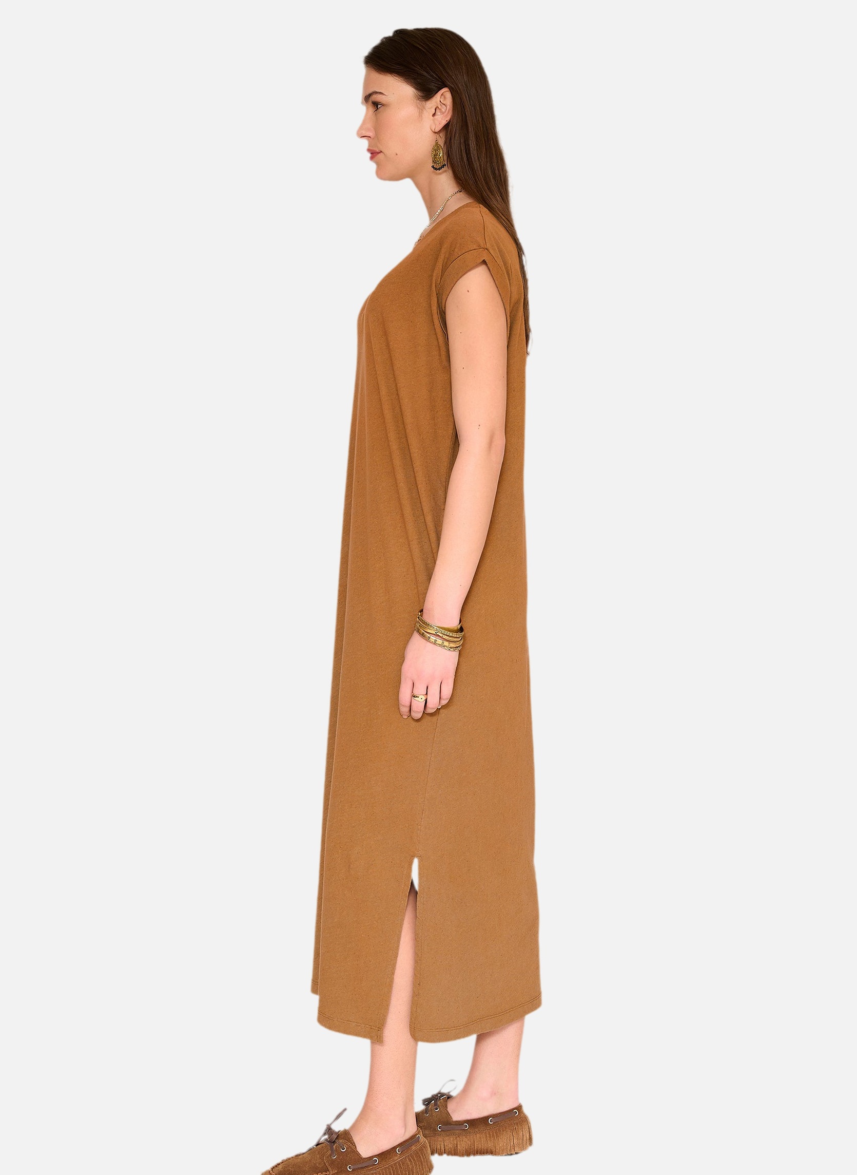 MKT Studio Robes Robe Roksa Black femme marron | Sarenza France