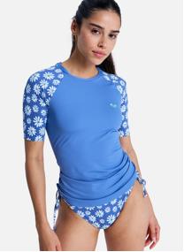 Tee-shirts The Classic Lycra femme bleu Roxy Tee-shirts The Classic Lycra femme bleu Bleu