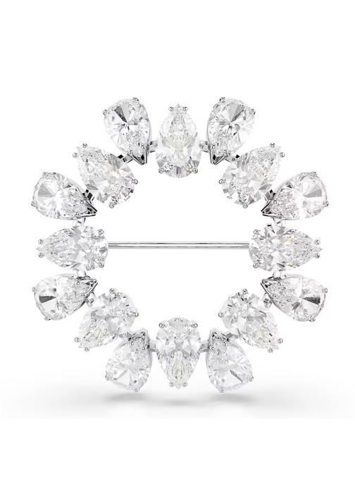 Swarovski Broches femme argent