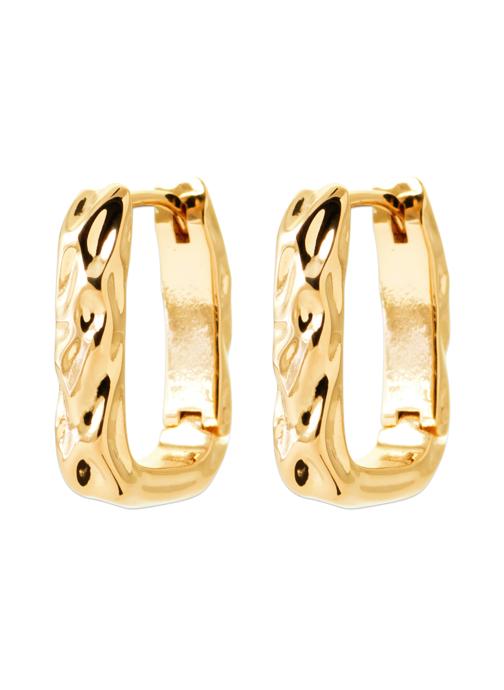 Brillaxis Boucles d'oreilles femme or et bronze