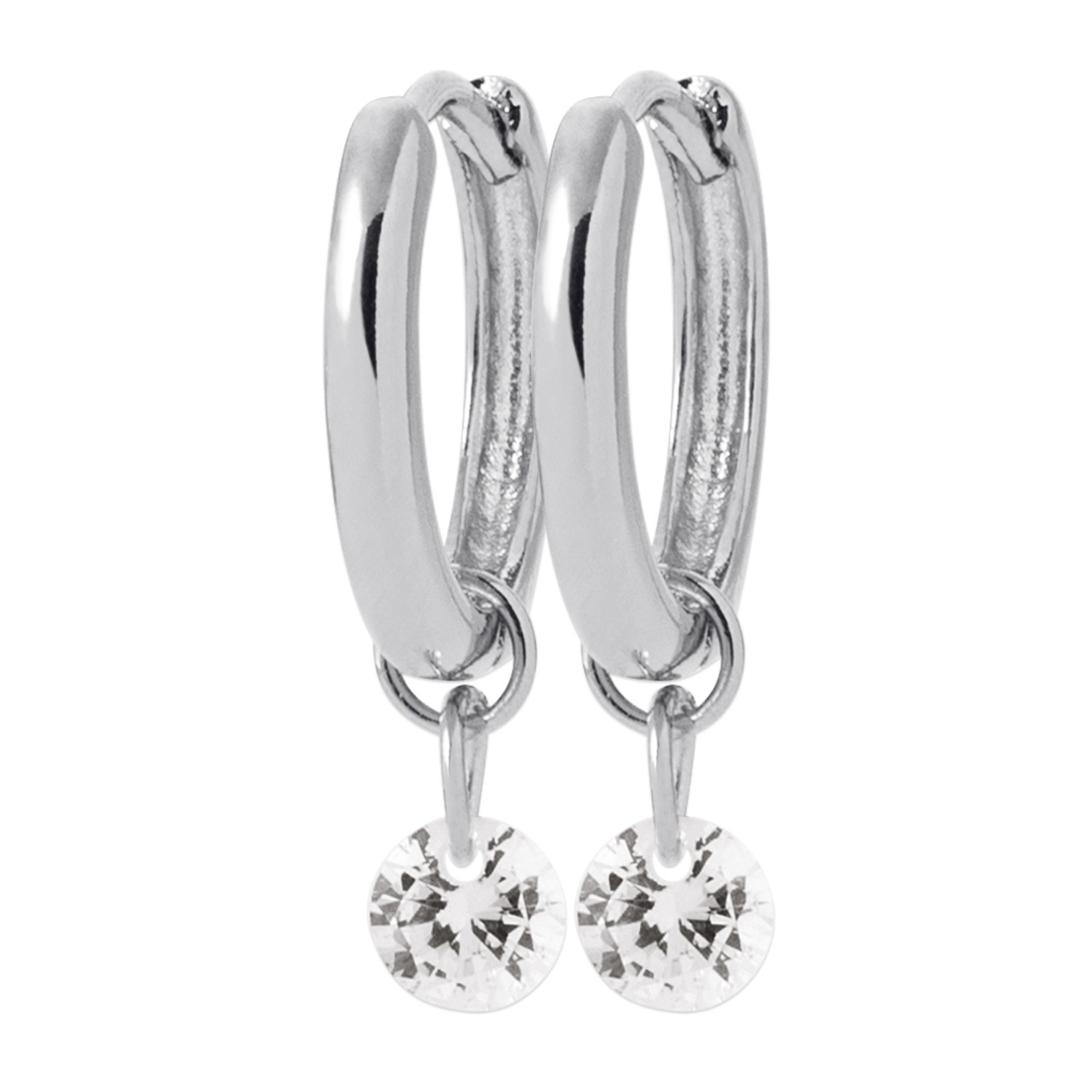 Boucles d'oreilles femme argent Brillaxis Boucles d'oreilles femme argent Argent