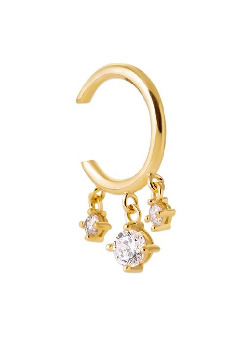 Brillaxis Boucles d'oreilles femme or et bronze