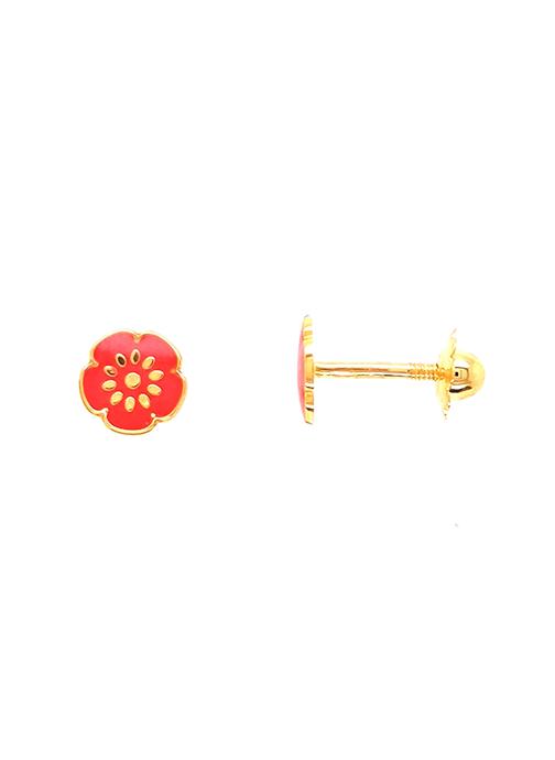 Brillaxis Boucles d'oreilles femme or et bronze