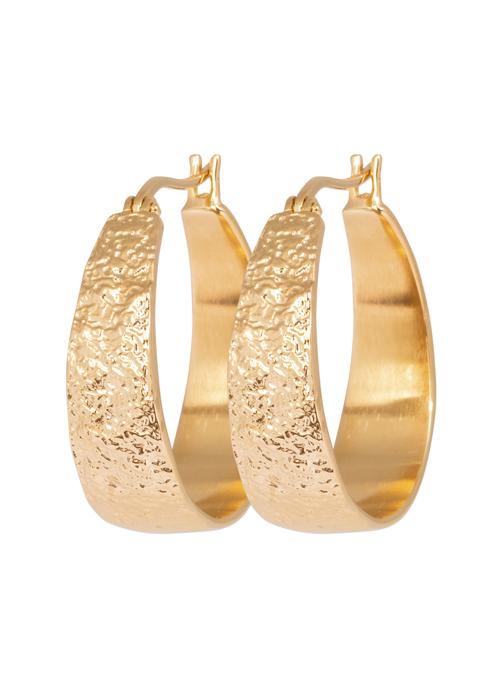 Brillaxis Boucles d'oreilles femme or et bronze