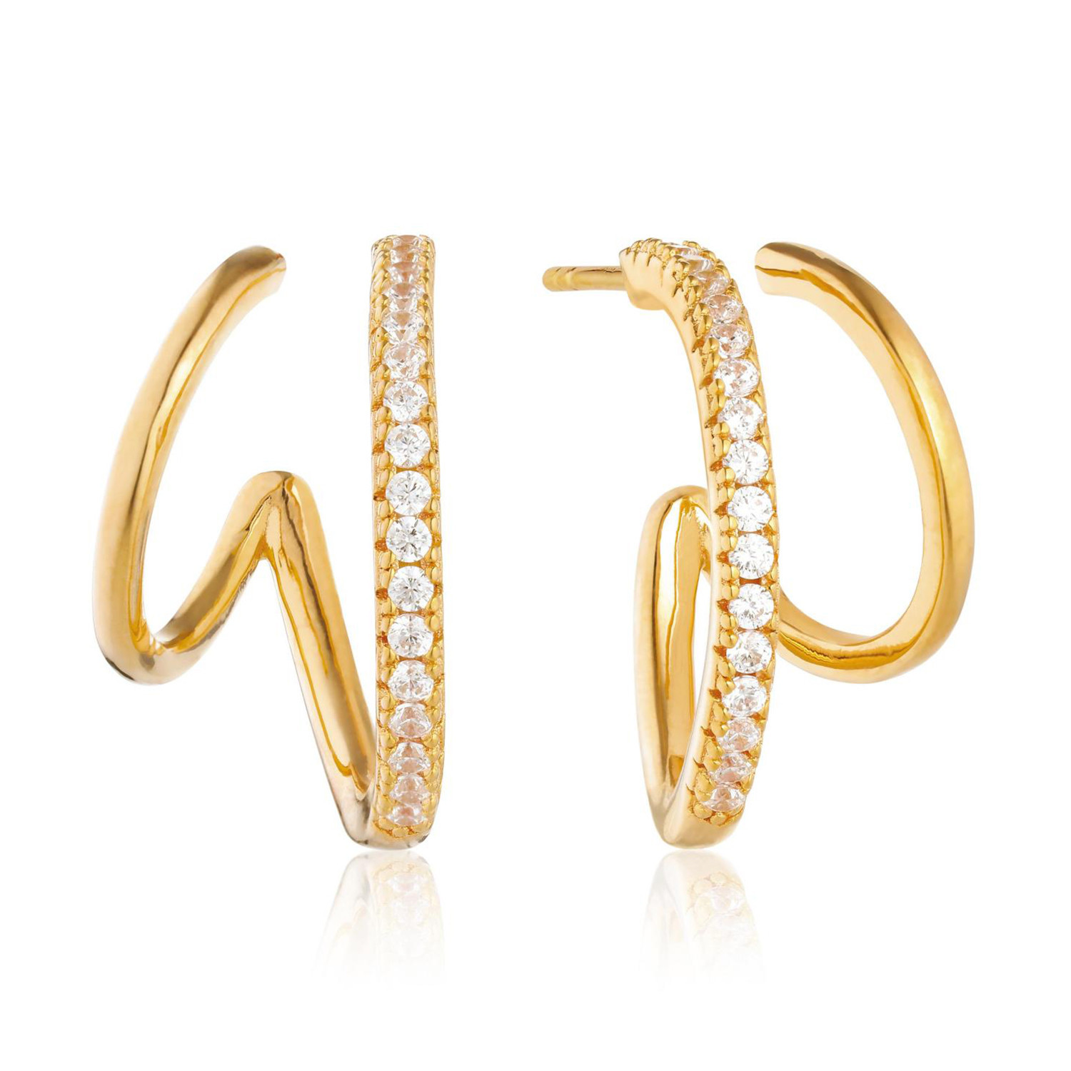 Boucles d'oreilles femme or et bronze Sif Jakobs Boucles d'oreilles femme or et bronze Or