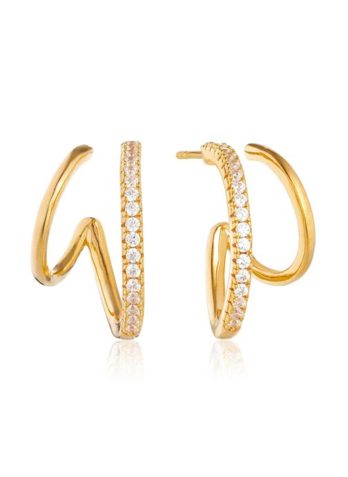 Sif Jakobs Boucles d'oreilles femme or et bronze