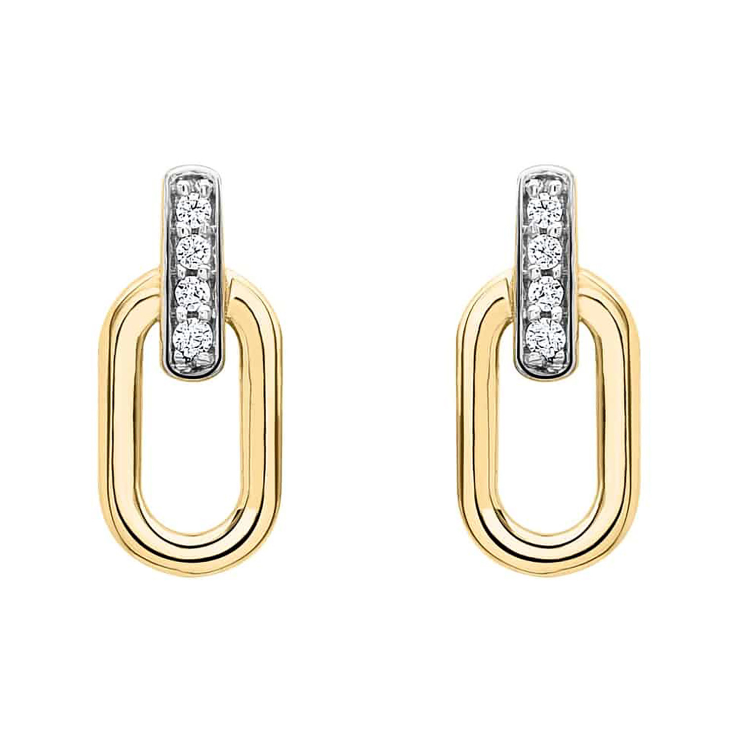 Boucles d'oreilles femme multicolore Brillaxis Boucles d'oreilles femme multicolore Multicouleur