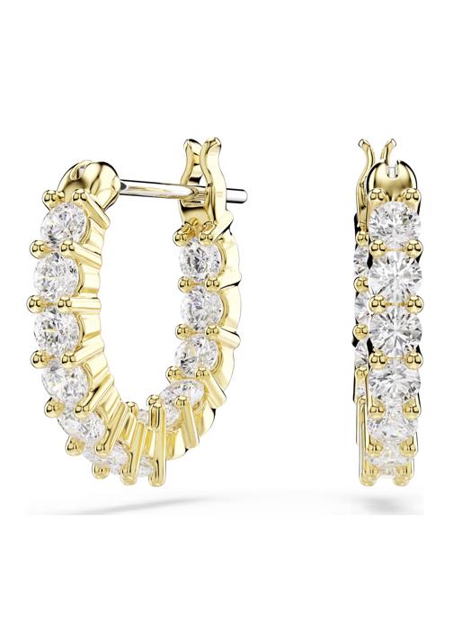 Swarovski Boucles d'oreilles femme or et bronze