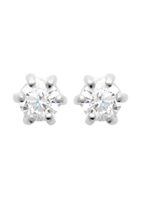 Brillaxis Boucles d'oreilles femme argent