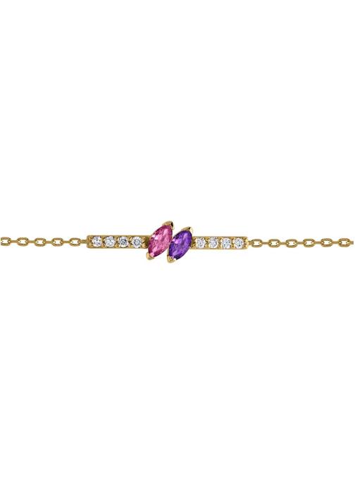 Brillaxis Bracelets femme or et bronze