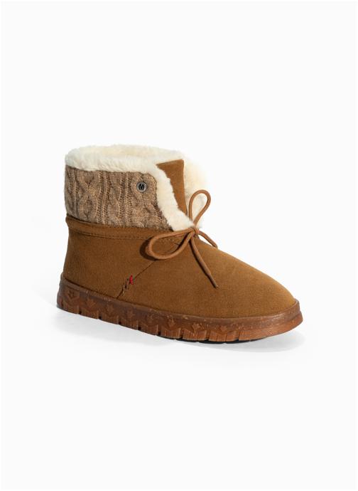 Minnetonka Bottes NOREAN femme or et bronze