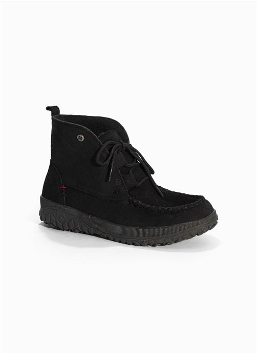 Minnetonka Bottes TEALEY femme noir