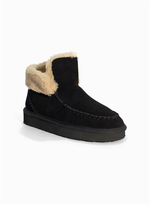 Minnetonka Bottes CHANDRA femme noir