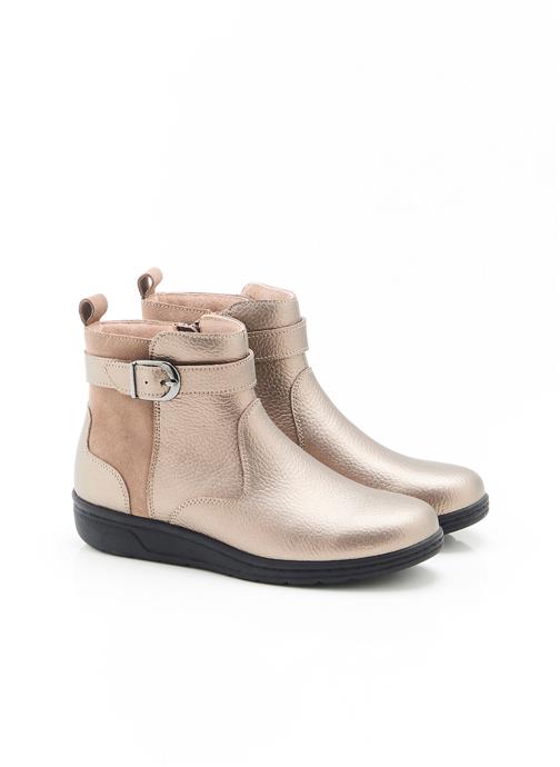 Damart Bottines basses Boots compensées Amortyl femme gris