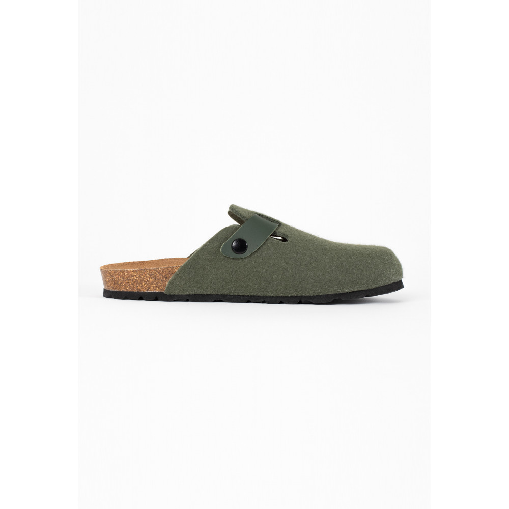Mules MOKE femme vert Bayton Mules MOKE femme vert Kaki