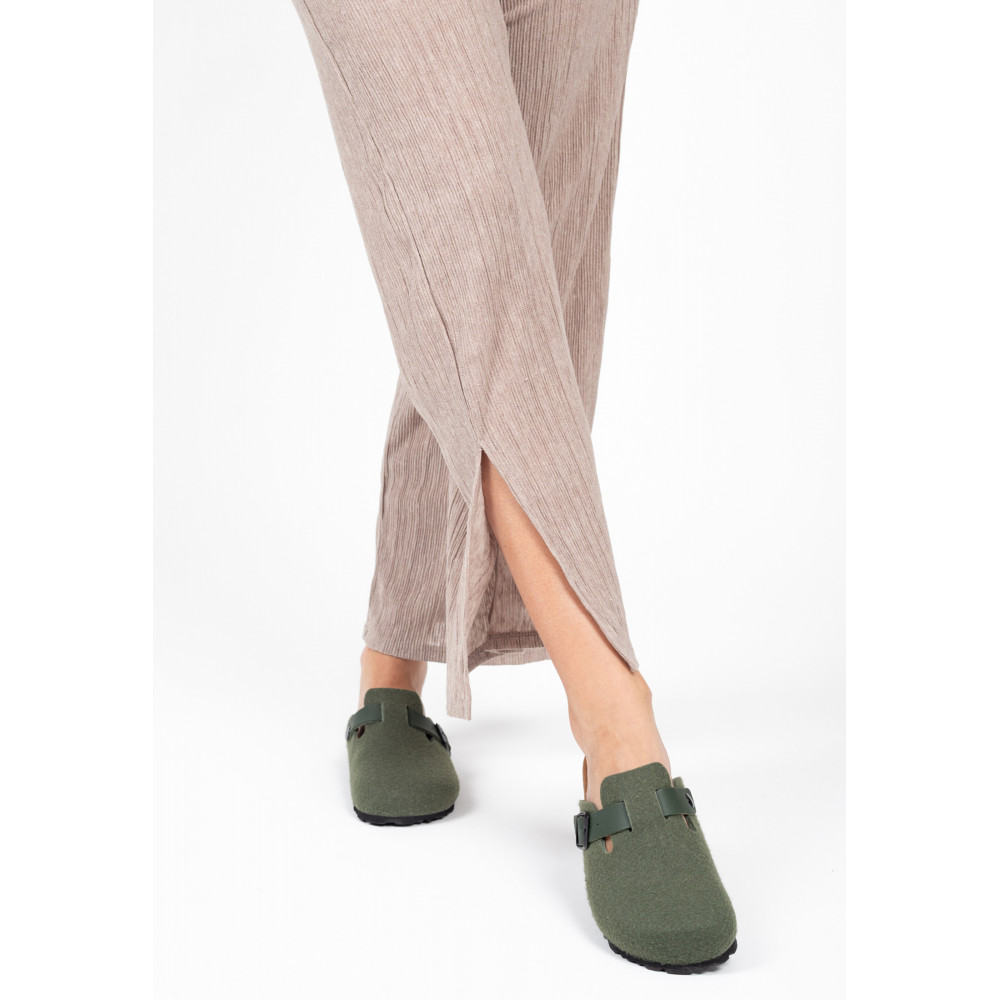 Mules MOKE femme vert Bayton Mules MOKE femme vert Kaki