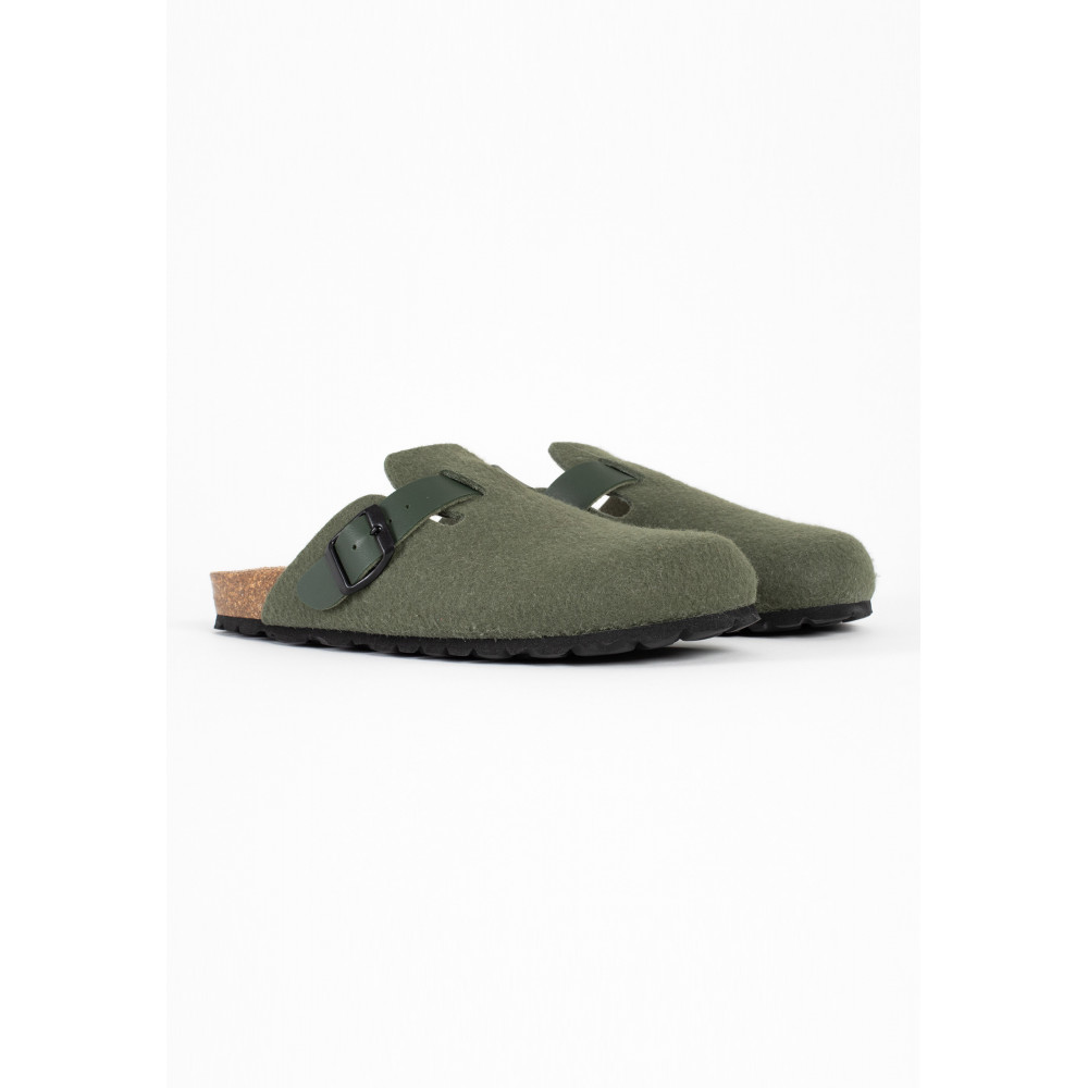 Mules MOKE femme vert Bayton Mules MOKE femme vert Kaki