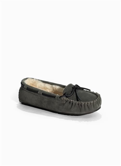 Minnetonka Mocassins CALLY femme gris