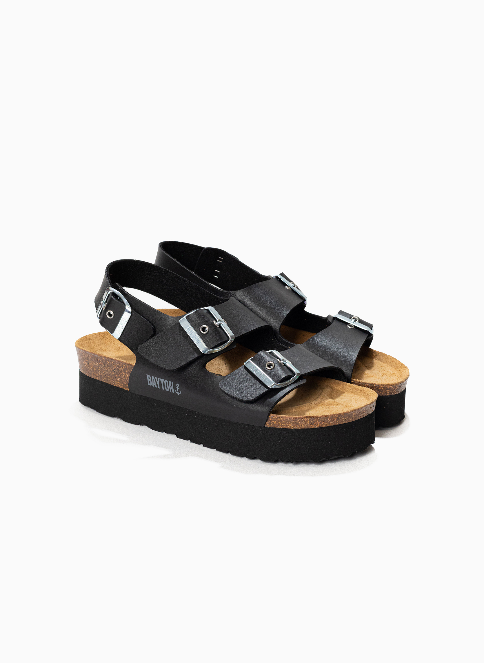 Mules ACHILLE femme noir Bayton Mules ACHILLE femme noir Noir