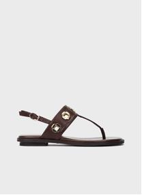 Sandales MAZZINI femme marron