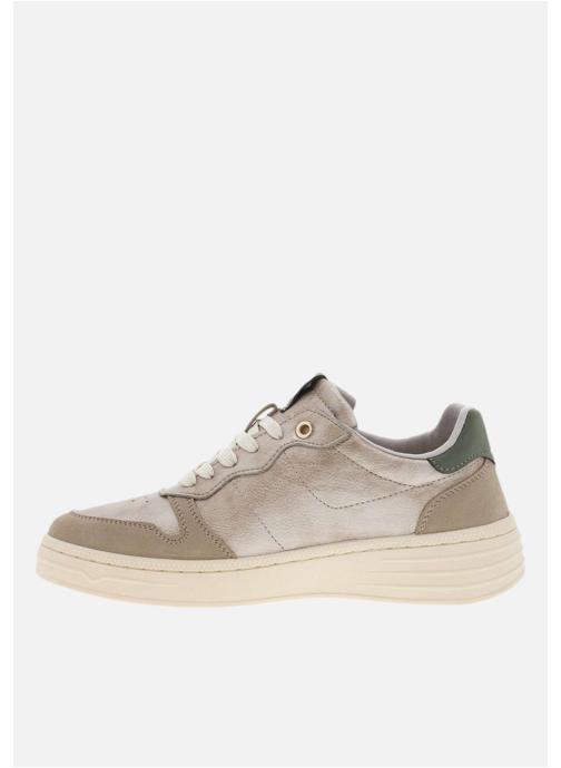 Mustang shoes Baskets basses Tennis talon compensé bas femme - Jaune femme jaune