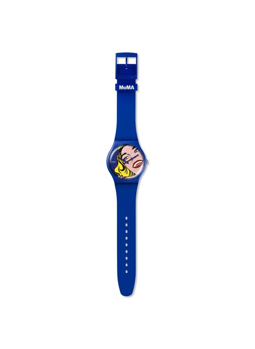 Swatch Montres femme bleu