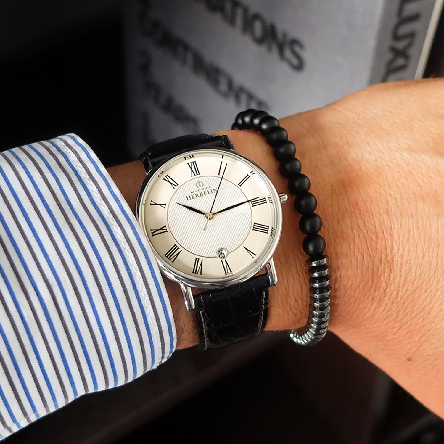 Montres homme noir Herbelin Montres homme noir Noir