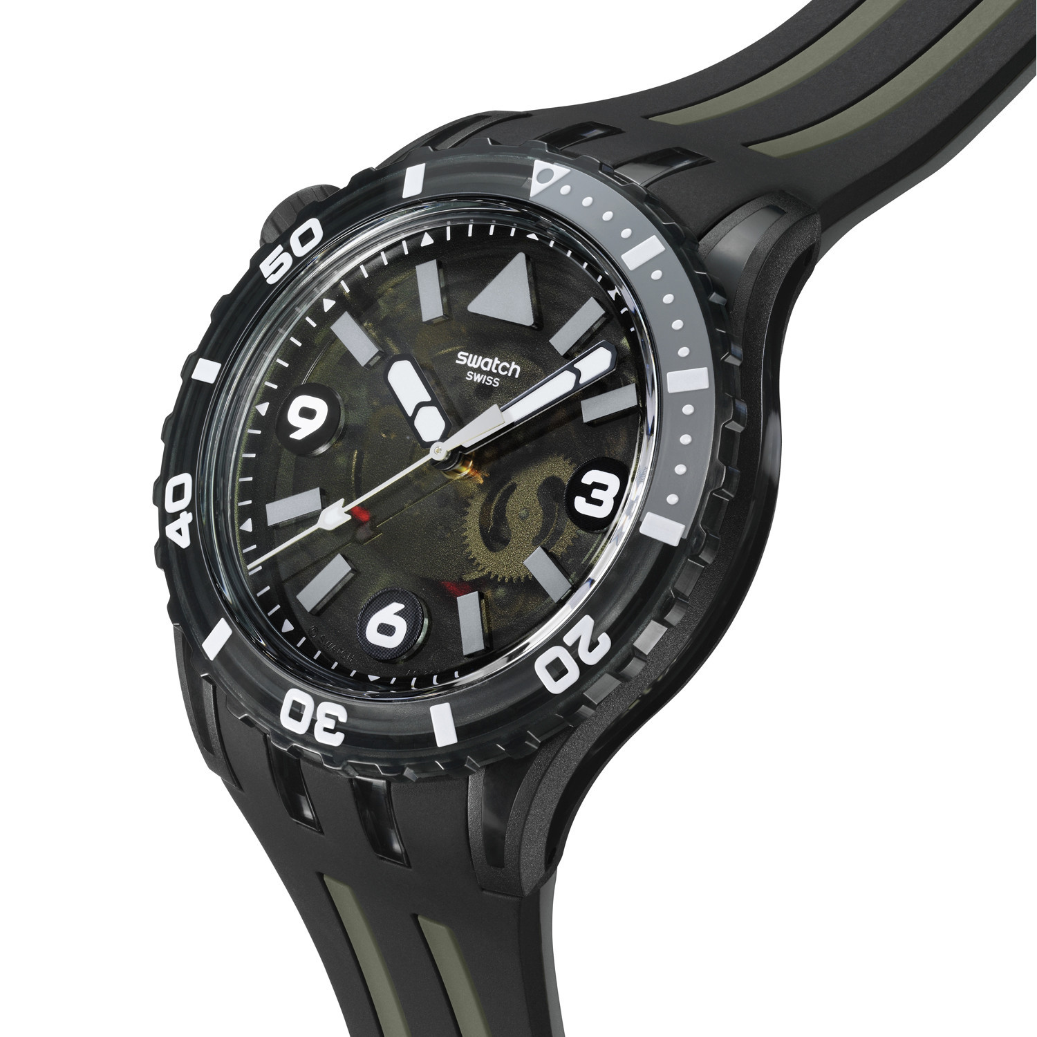 Montres homme noir Swatch Montres homme noir Noir