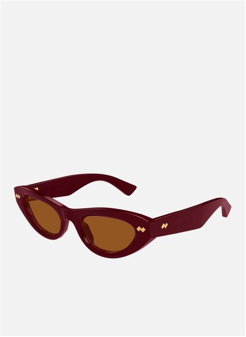 Bottega Veneta Lunettes de soleil femme rouge