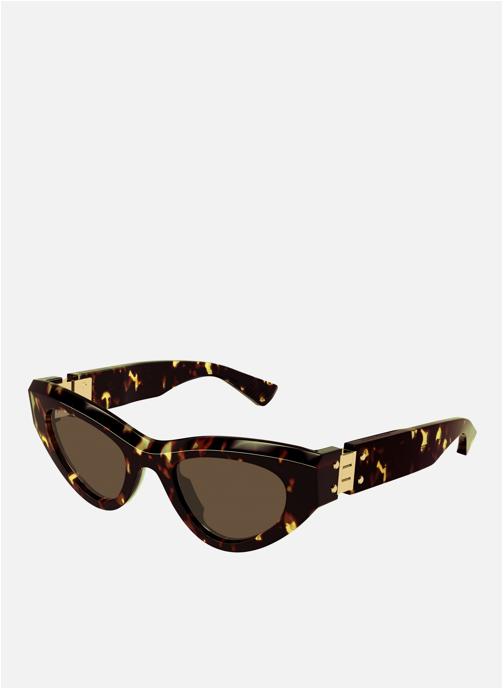 Bottega Veneta Lunettes de soleil femme marron
