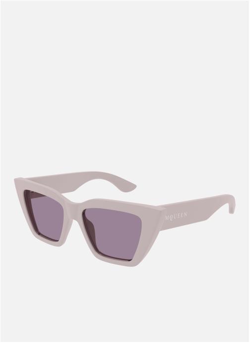 Alexander McQueen Lunettes de soleil femme rose