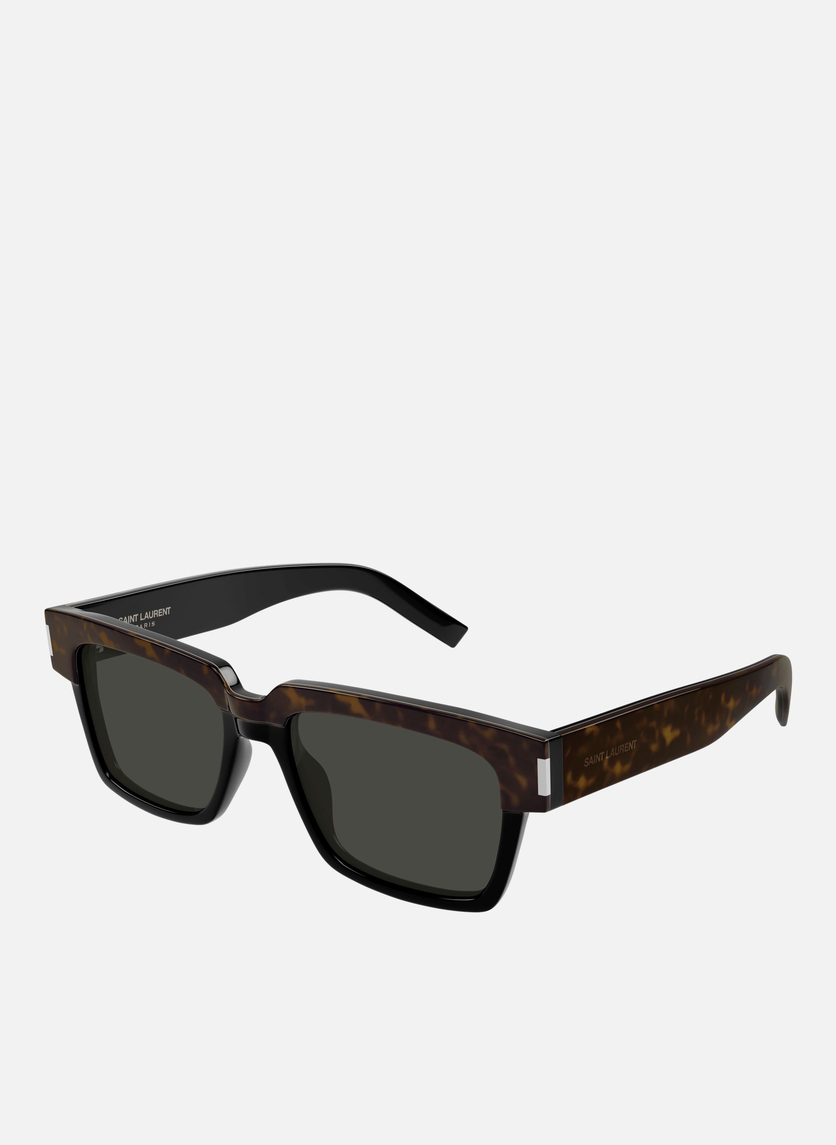 Lunettes de soleil homme marron Saint Laurent Lunettes de soleil homme marron Marron