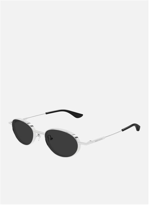 Alexander McQueen Lunettes de soleil homme argent