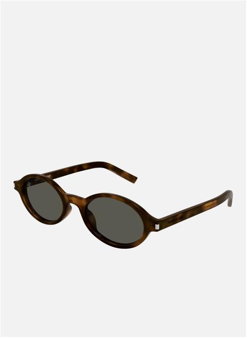 Saint Laurent Lunettes de soleil femme marron