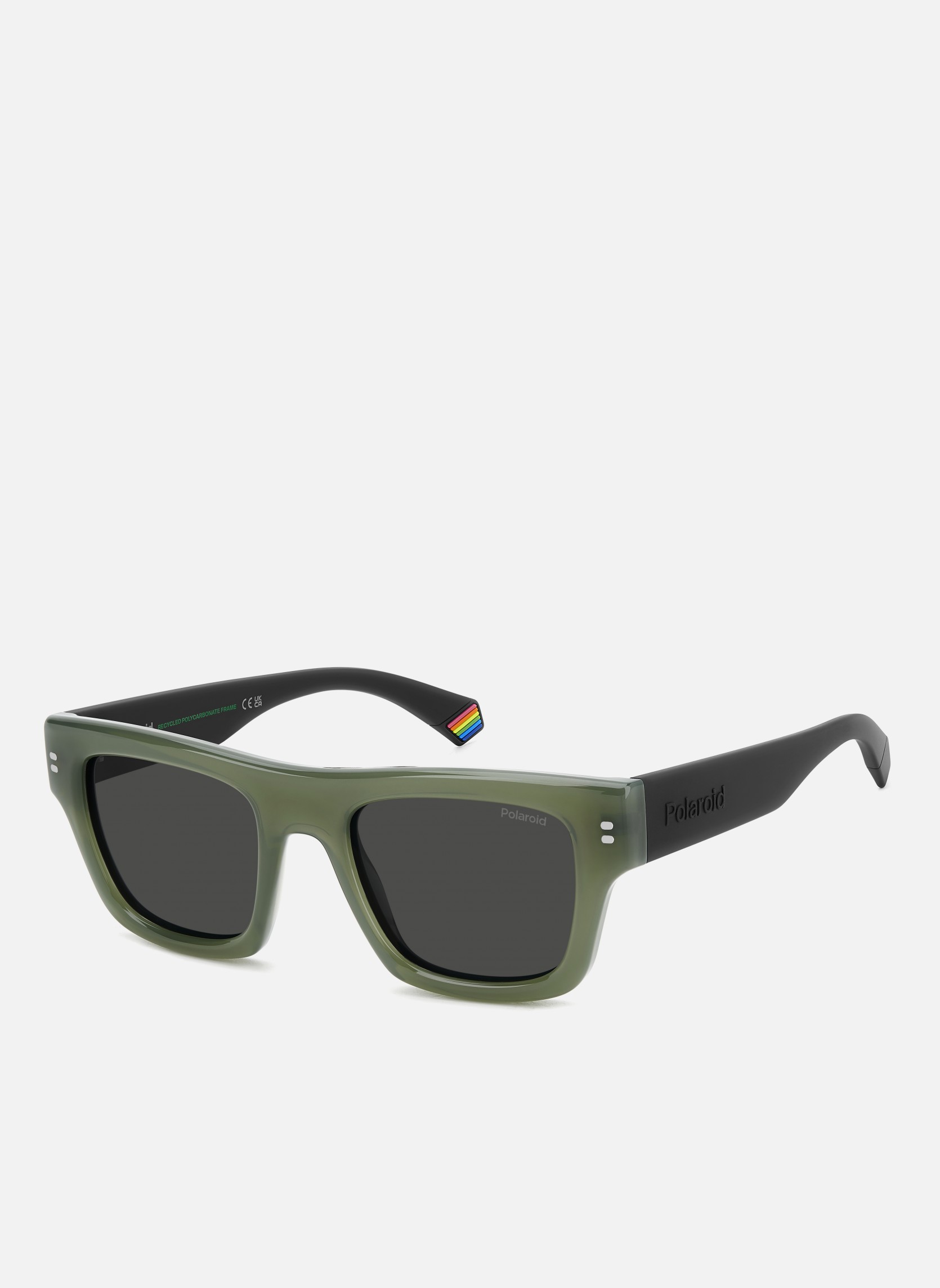 Lunettes de soleil homme vert Polaroid Lunettes de soleil homme vert Vert