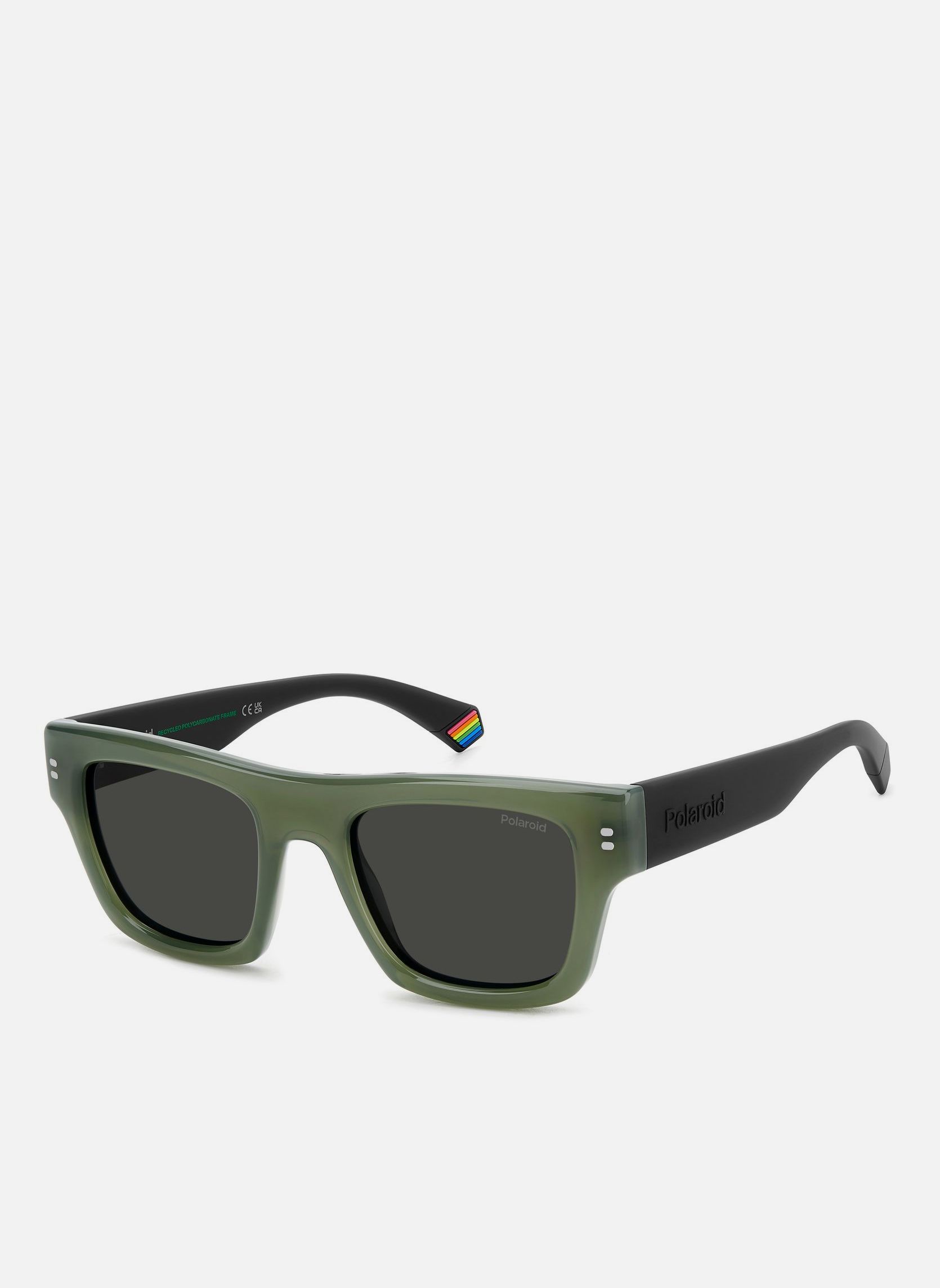 Lunettes de soleil homme vert Polaroid Lunettes de soleil homme vert Vert