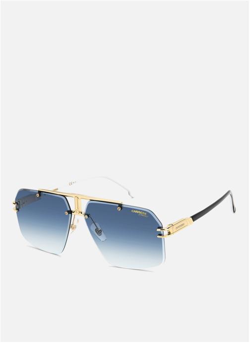 Carrera Lunettes de soleil homme or et bronze