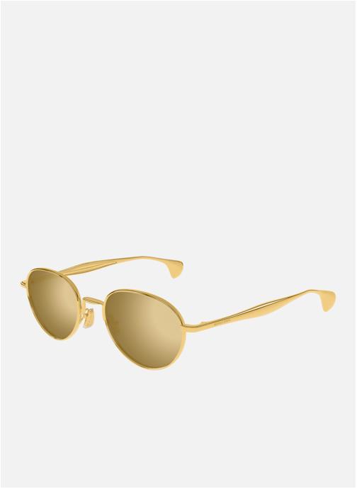 Bottega Veneta Lunettes de soleil homme or et bronze