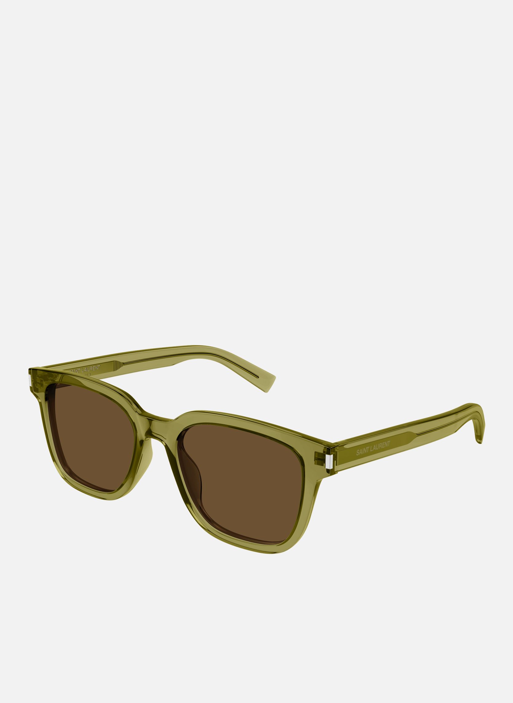 Lunettes de soleil homme vert Saint Laurent Lunettes de soleil homme vert Vert
